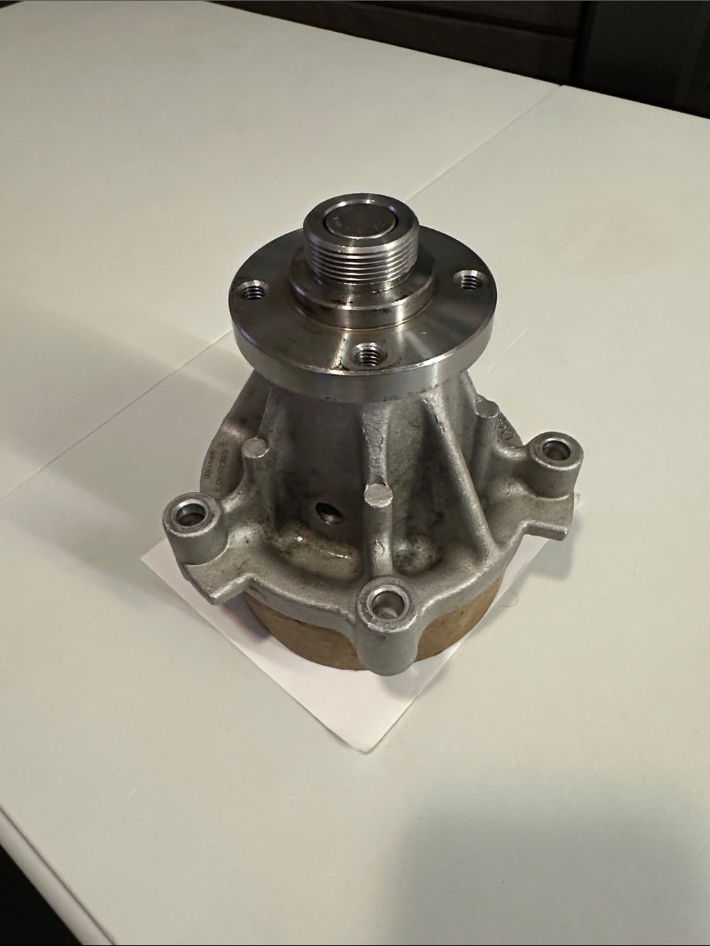 Ford Silver Engine Water Pump Housing